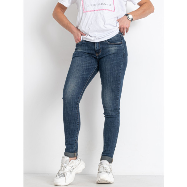 8818 сині жіночі джинси (6 од. розміри норма: 25. 26. 27. 28. 29. 30)