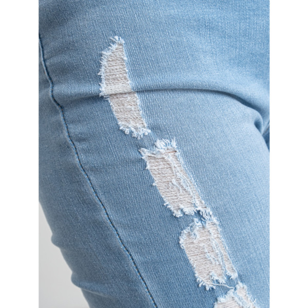 9819-5 блакитні жіночі джинси (5 од. розміри норма: 25. 26. 27. 28. 30)