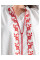 7410-10 # белая женская вышиванка (хлопок 100%, 5 ед. размеры норма: S. M. L. XL. 2XL) выдача на следующий день