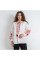 7410-10 # белая женская вышиванка (хлопок 100%, 5 ед. размеры норма: S. M. L. XL. 2XL) выдача на следующий день