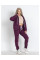 5371-24 фіолетовий жіночий спортивний костюм (5'TH AVENUE, турецька двонитка, 4 од. розміри норма: 42. 44. 46. 48)