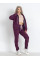 5371-24 фіолетовий жіночий спортивний костюм (5'TH AVENUE, турецька двонитка, 4 од. розміри норма: 42. 44. 46. 48)
