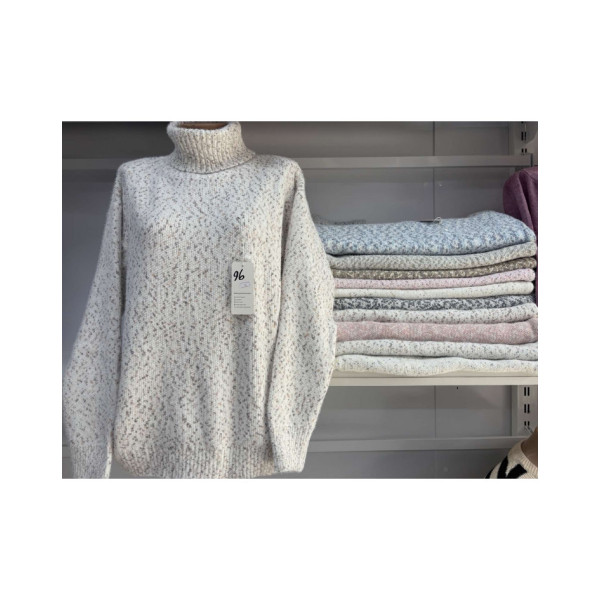 0096 * мікс кольорів жіночий светр (10 од., розміри батал: 56) видача наступного дня