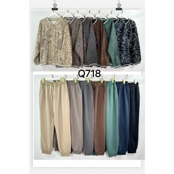 0718# каміння, мікс кольорів жіночий костюм Kiss Me (трикотаж, кашемір, 10 од., розміри батал: 2XL-4XL) видача наступного дня