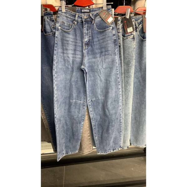 0855-6 # сині жіночі джинси, стрейч (relucky, 6 од., розміри норма: 25-30) видача наступного дня