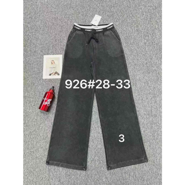 0926# сірі жіночі штани Fudeyan (6 од., розміри напівбатал: 28-33) видача наступного дня