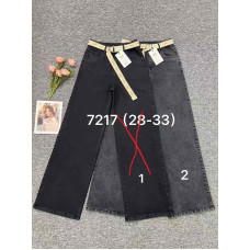 7217* УТОЧНЮЙТЕ КОЛІР ПІД ЧАС ЗАМОВЛЕННЯ жіночі джинси в кольорах (6 од. розміри напівбатал: 28. 29. 30. 31. 32. 33) видача наступного дня