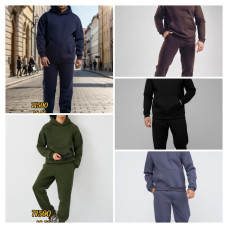 71500 * вибір кольору чоловічий спортивний костюм тринитка на флісі (5 од., розміри норма: 48-56) видача наступного дня