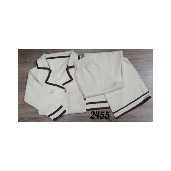 2455# вибір кольору в'язаний жіночий костюм (2 од., розміри норма 44-48 універсальний) видача наступного дня