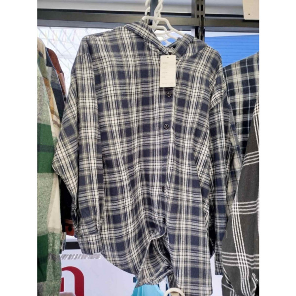 7751# вибір кольору жіноча сорочка з капюшоном JJF (4 од., розміри напівбатал: 3XL-6XL) видача наступного дня