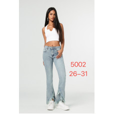 5002# блакитні жіночі стрейчові джинси New Jeans (6 од., розміри норма: 26-31) видача наступного дня