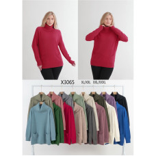 3065# мікс квітів жіночий кашеміровий светр (10 од., розміри батал: xl-3xl) видача наступного дня