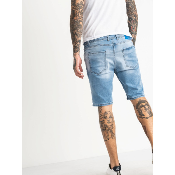 0466-108 / голубые мужские шорти (Icon 2, стрейчевые, 2ед. размеры норма: 30, 31) Шорты