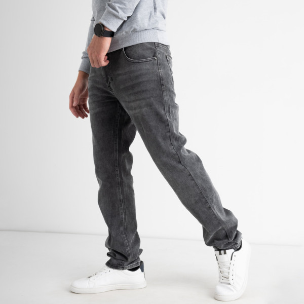 1021-2 / серые мужские джинсы ( стрейчевые, 2 ед. размеры полубатал: 31. 31) Джинсы