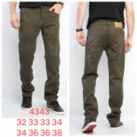 4343# хакі чоловічі джинси (8 од., розміри норма: 32-38) видача наступного дня Джинси