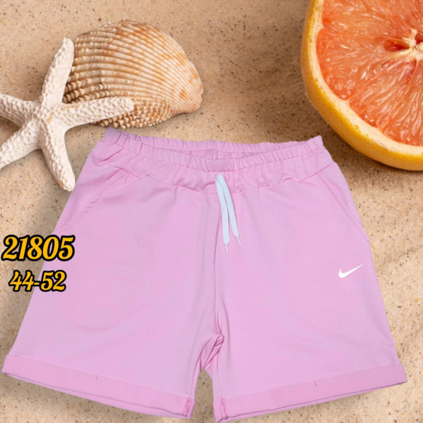 21805-2# выбор цвета женские шорты (турецкая двунитка, 5 ед, размеры норма: 44-52) выдача на следующий день Шорты