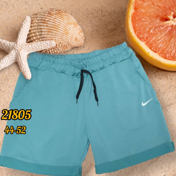 21805-2# выбор цвета женские шорты (турецкая двунитка, 5 ед, размеры норма: 44-52) выдача на следующий день Шорты