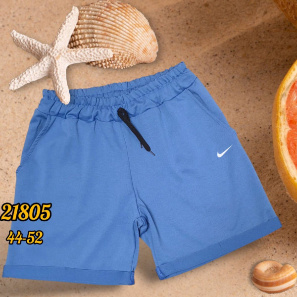 21805-2# выбор цвета женские шорты (турецкая двунитка, 5 ед, размеры норма: 44-52) выдача на следующий день Шорты