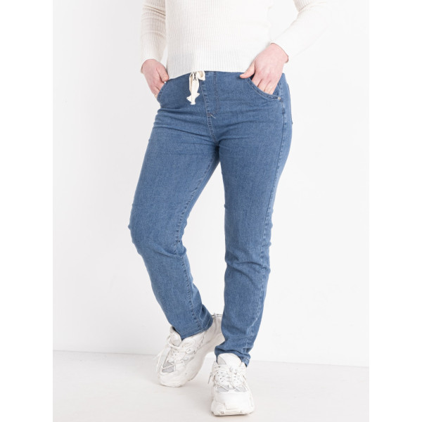 0784-22 / синие женские джинсы (стейчевые, 6ед. размеры батал:31. 32. 33. 34. 35. 36) Джинсы