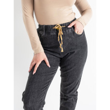 6004-65 / серые женские джинсы(стрейчевые, 5 ед. размеры батал: 31, 32, 33, 34, 34) Джинсы