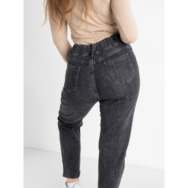 6004-65 / серые женские джинсы(стрейчевые, 5 ед. размеры батал: 31, 32, 33, 34, 34) Джинсы