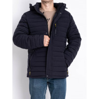 0001-2 синя чоловіча тепла куртка (5 од., розміри норма: 48. 50. 52. 54. 56) Куртка