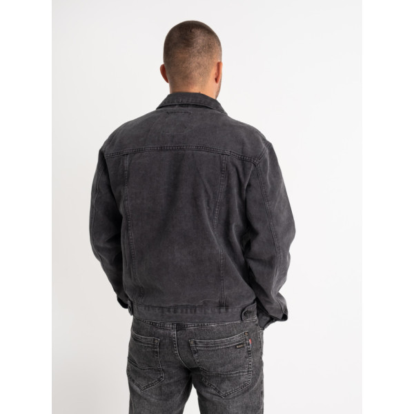 2121-4 / серая мужская джинсовая куртка (RILASSARE, коттон, 4 ед. размеры норма: S. M. M, M) Куртка