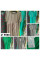 5988# микс цветов женское платье (коттон+трикотаж, 4 ед, размеры батал: 3XL-6XL) выдача на следующий день Платье