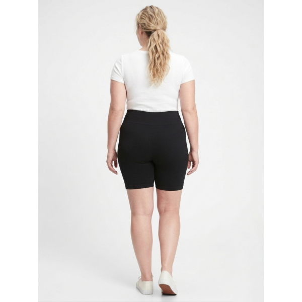 0058 черные женские велосипедки (трикотаж, 4 ед. размеры полубатал: M/L. XL/4XL) Велосипедки