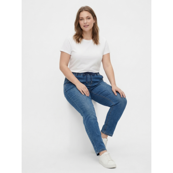 3066 * синие женские джинсы (KT.Moss. стрейч-коттон, 6ед. размеры полубатал:28, 29, 30, 31, 32, 33) выдача на следующий день KT.Moss