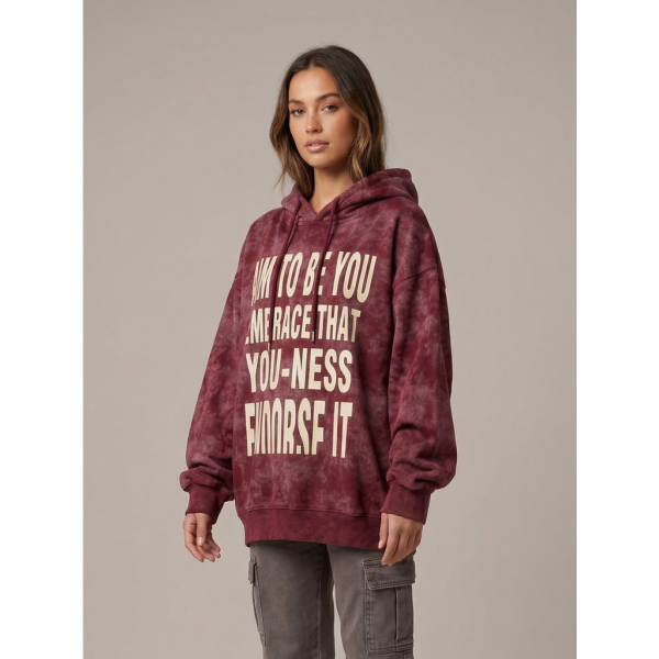 0201-5 бордовый женский батник (двухнитка, варка, с капюшоном , 1 ед, универсальный размер норма : M/XL) Батник