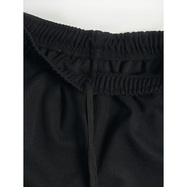 5446-13 черные мужские спортивные брюки (турецкая лакоста, с карманами на змейке, 3 ед. размеры норма: 46, 48, 50) Спортивные штаны