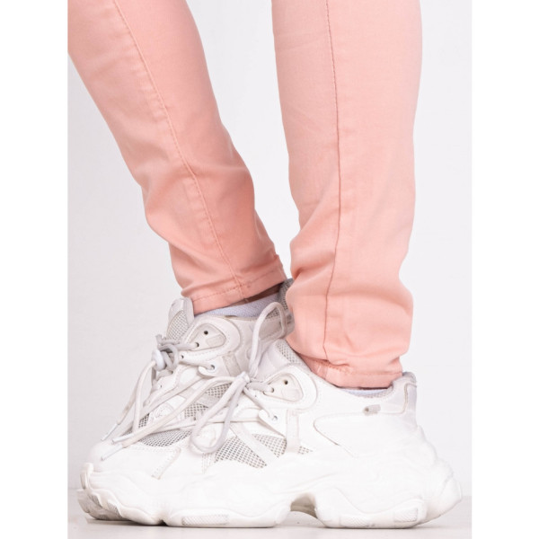 0144-4 пудрові жіночі джинси (6 од. розміри норма: 26. 27. 28. 29. 30. 31)