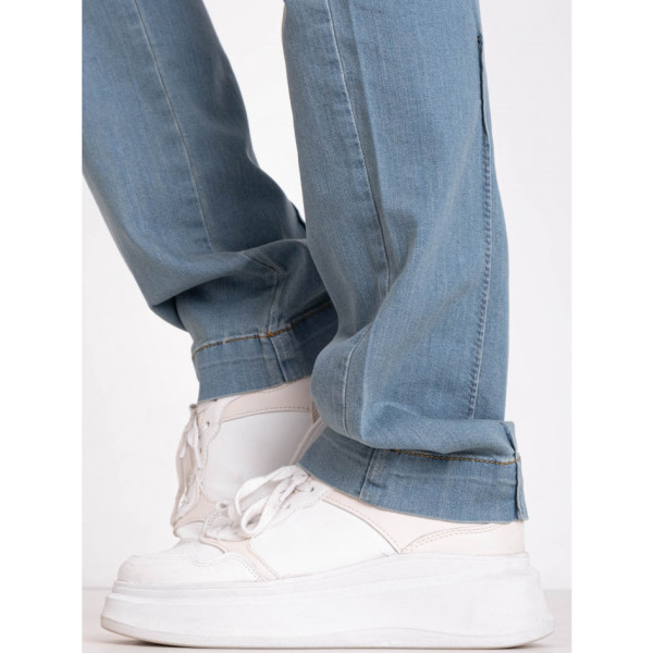 5038 блакитні жіночі джинси (стрейчові, 6 од. розміри норма: 26. 27. 27. 28. 29. 31)