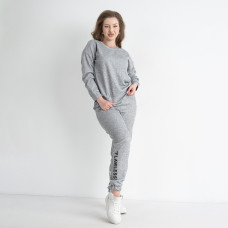 1730-68 СІРИЙ SARA спортивний костюм жіночий напівбатальний ангоровий (4 од. розміри: 46-48/2.50-52/2)