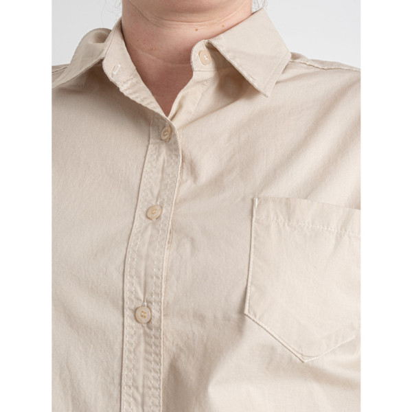 3549-3 бежева жіноча сорочка (BASE, бавовна, 4 од. розміри батал: 2XL. 3XL. 4XL. 5XL)