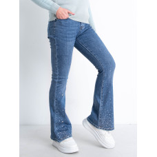 0609 сині жіночі джинси (стрейчові, 6 од. розміри норма: 25. 26. 27. 28. 29. 30) видача наступного дня