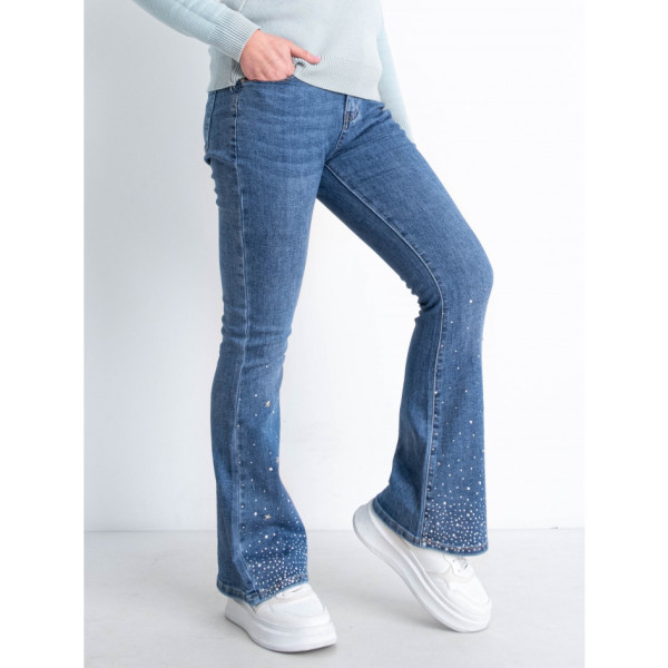 0609 сині жіночі джинси (стрейчові, 6 од. розміри норма: 25. 26. 27. 28. 29. 30) видача наступного дня