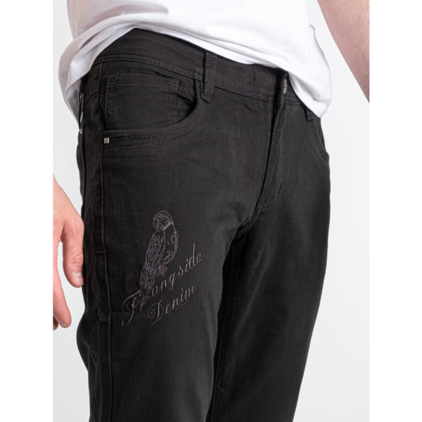 2058 чорні чоловічі брюки (FANGSIDA, 7 од. розміри молодіжка: 28. 29. 30. 31. 32. 33. 34)