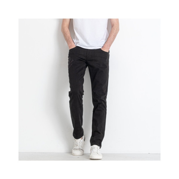 2058 чорні чоловічі брюки (FANGSIDA, 7 од. розміри молодіжка: 28. 29. 30. 31. 32. 33. 34)