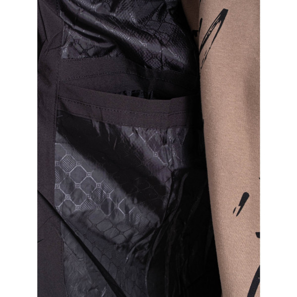 0001-14 чорна чоловіча тепла куртка (4 од., розміри норма: 48. 50. 52. 56)