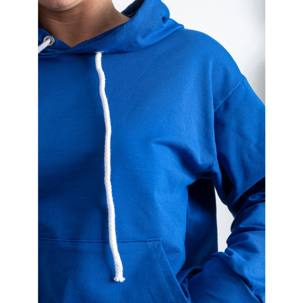 5301-2 синій жіночий спортивний костюм (5'TH AVENUE, турецька двонитка, 4 од. розміри норма: 42. 44. 46. 48)