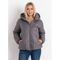 4101-6 сіра жіноча куртка-зефірка (5'TH AVENUE, синтепон, 4 од. розміри норма: 42. 44. 46. 48)