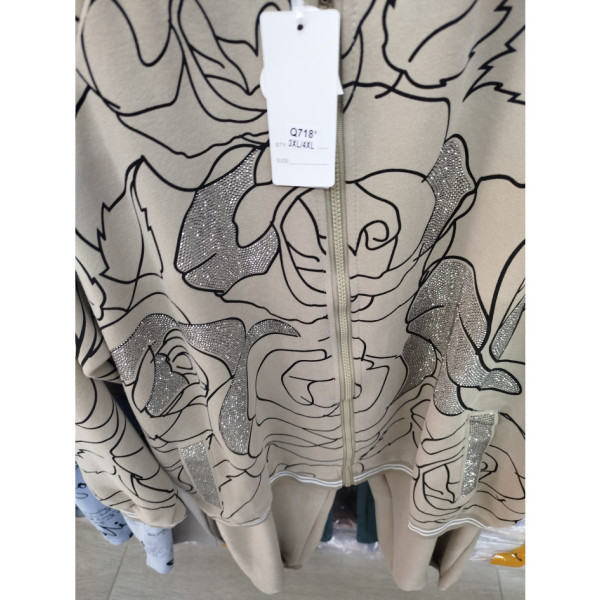 0718# каміння, мікс кольорів жіночий костюм Kiss Me (трикотаж, кашемір, 10 од., розміри батал: 2XL-4XL) видача наступного дня