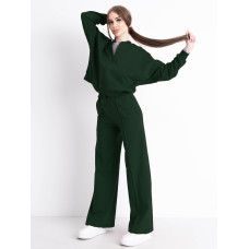 5901-7 зелений жіночий спортивний костюм (5'TH AVENUE, турецька двонитка, 4 од. розміри норма: 42. 44. 46. 48)