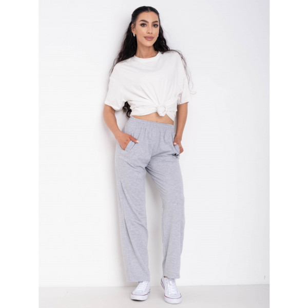 9095-602 світло-сірі спортивні штани (2 од. розміри норма: S. S)