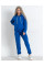 5301-2 синій жіночий спортивний костюм (5'TH AVENUE, турецька двонитка, 4 од. розміри норма: 42. 44. 46. 48)