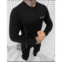 9979 чорна чоловіча термобілизна (мікродайвінг на байку, 5 од. розміри напівбатал: M. L. XL. 2XL. 3XL)