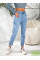 Жіночі джинси mom-fit розмірний ряд 25,26,27,28,29,30