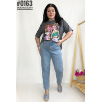 Жіночі джинси Mom Jeans розмірний ряд 28,29,30,31,32,33